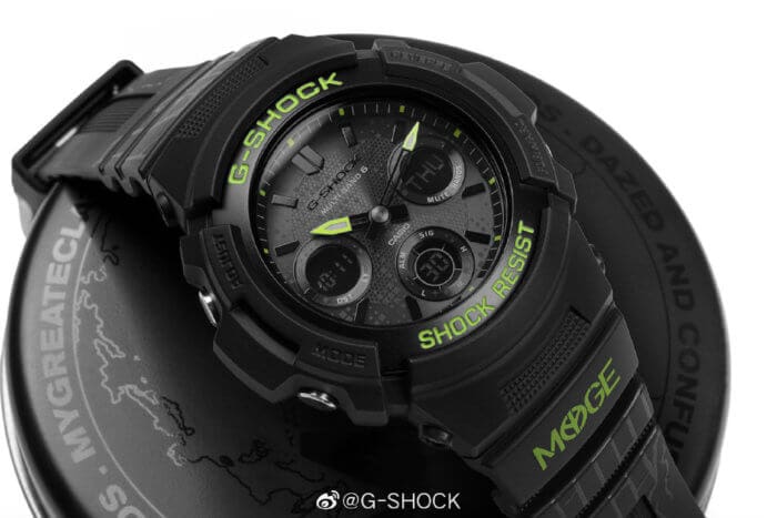 MYGE x G-Shock AWG-M100SDC-1APRMYGE for China