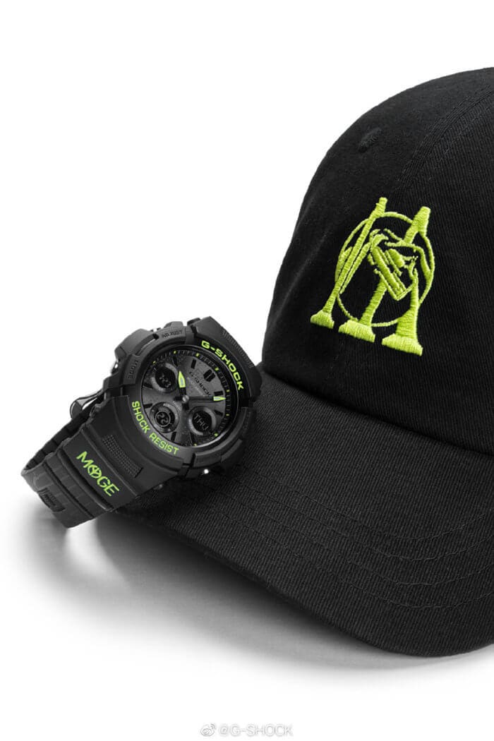 MYGE x G-Shock AWG-M100SDC-1APRMYGE Cap