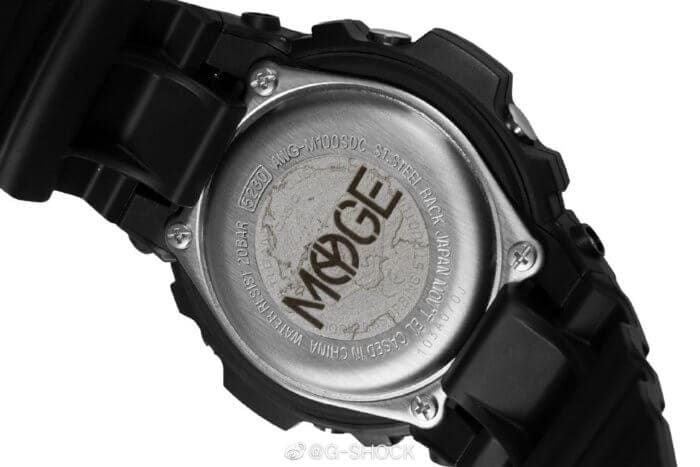 MYGE x G-Shock AWG-M100SDC-1APRMYGE Case Back