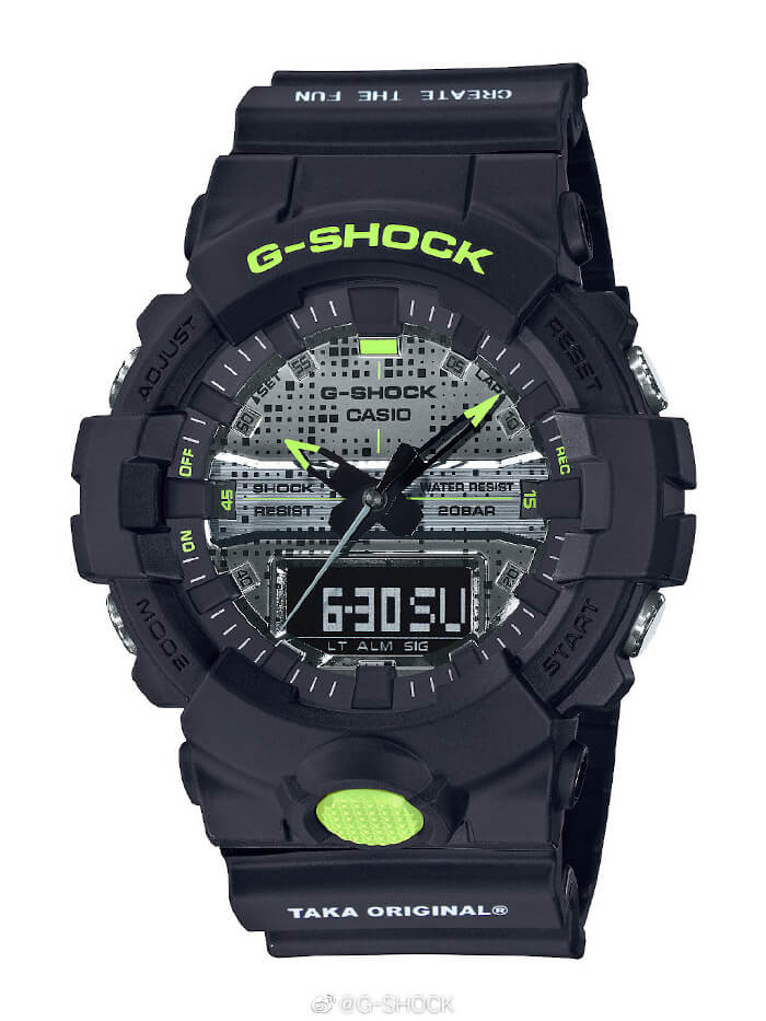 Taka Original X G Shock Ga 800dc 1aprtaka With Infinity Cube G Central G Shock Watch Fan Blog