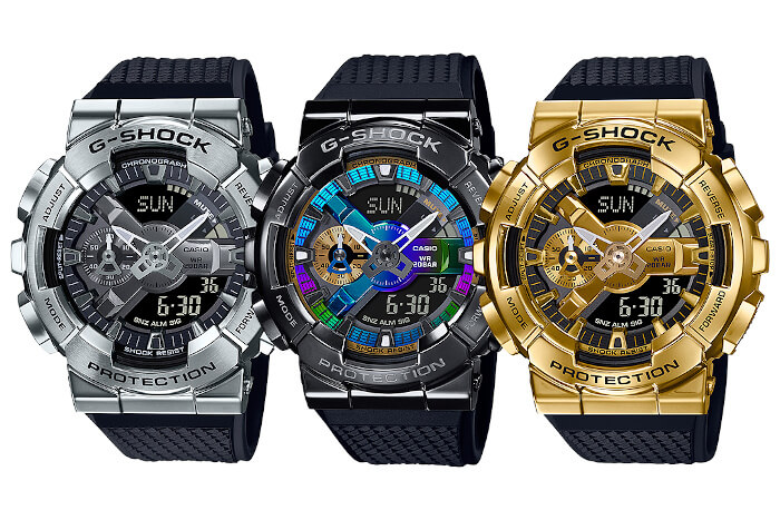 G-Shock GM-110 is a metalized GA-110 with stainless steel bezel – G-Central  G-Shock Watch Fan Blog