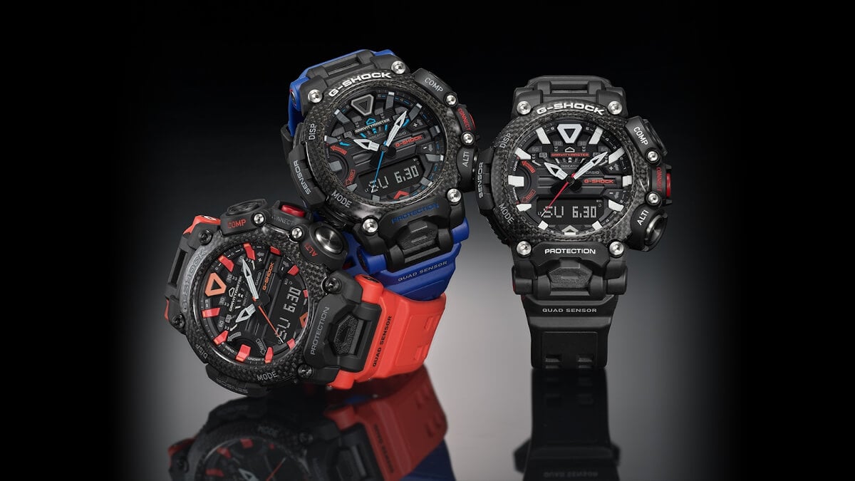 G-Shock GR-B200 Gravitymaster has a Quad Sensor and Carbon Core Guard – G-Central G-Shock Watch Fan Blog