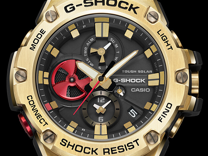 G-Shock GST-B100RH-1A Dial