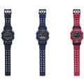 G-Shock GA-900-1A, GA-900-2A, GA-900-4A Black, Blue, Red