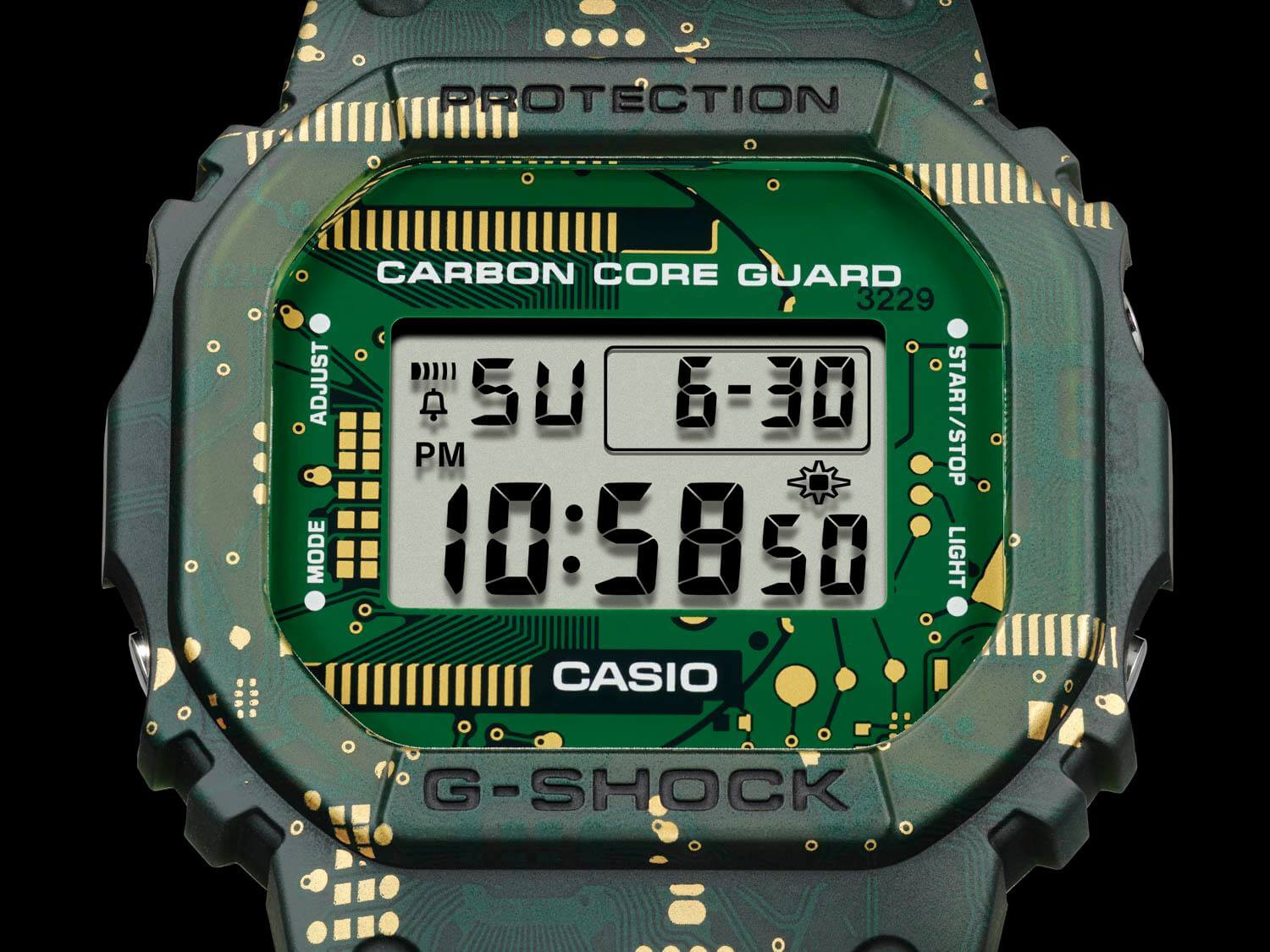 G-Shock DWE-5600CC-3 with Carbon Core Guard and Interchangeable