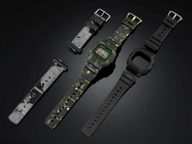 G-Shock DWE-5600CC-3 with Carbon Core Guard and Interchangeable