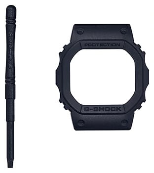 G-Shock DWE-5600CC-3 Black Bezel and Removal Tool