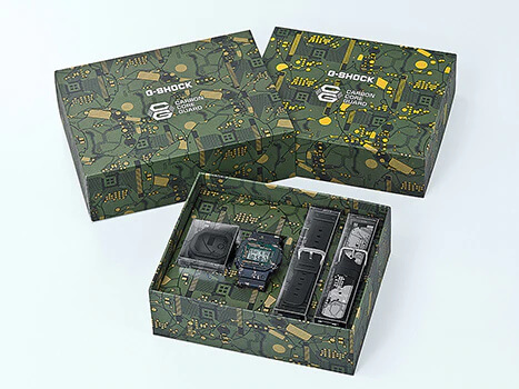 G-Shock DWE-5600CC-3 with Carbon Core Guard and Interchangeable
