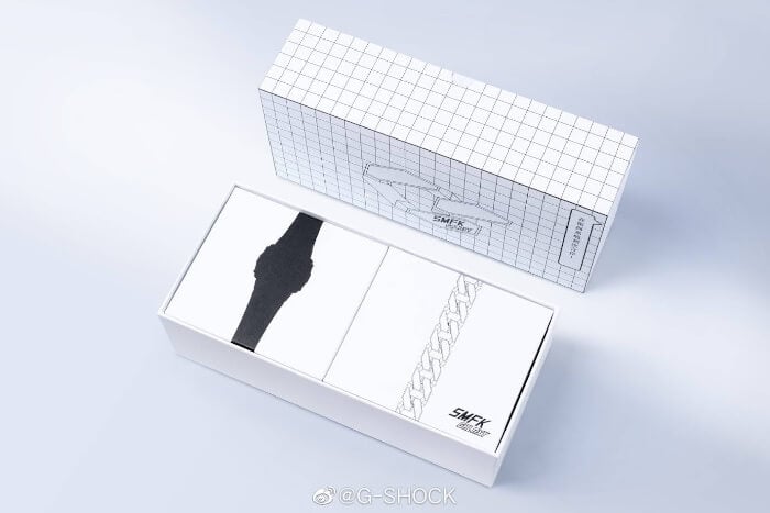SMFK x G-Shock GM-S5600 Gift Set Packaging