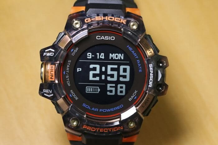 G-Shock GBD-H1000-1A4 Black and Orange