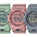 G-Shock G-SQUAD GMD-B800SU Pastel S Series GMD-B800SU-3 GMD-B800SU-4 GMD-B800SU-8 Green Pink Gray