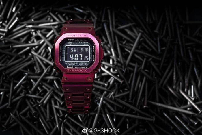 G-Shock GMW-B5000RD-4 Nails