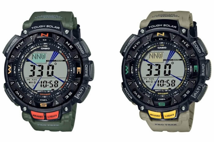 Pro Trek continues with the PRG-240-3 and PRG-240-5