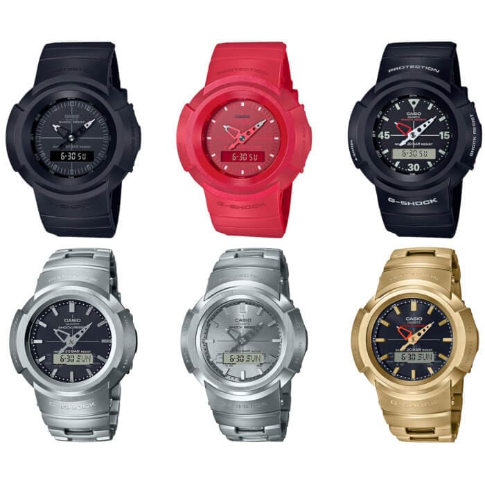 G-SHOCK AW-500 and Full Metal AWM-500 Series for 2020