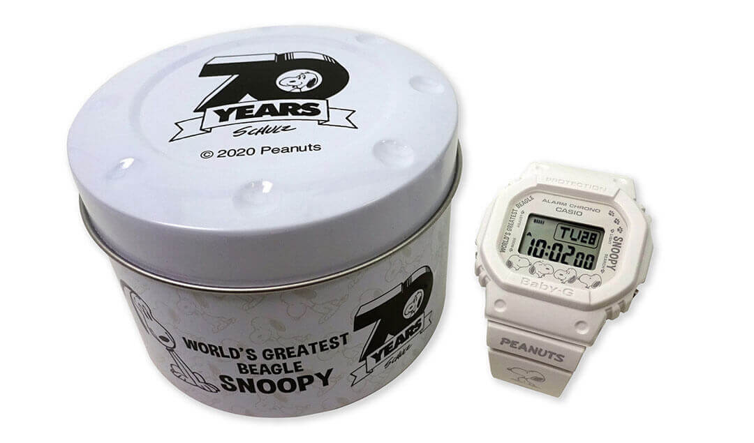 Peanuts (Snoopy) x Baby-G BGD-501 Collaboration Watch for Peanuts 