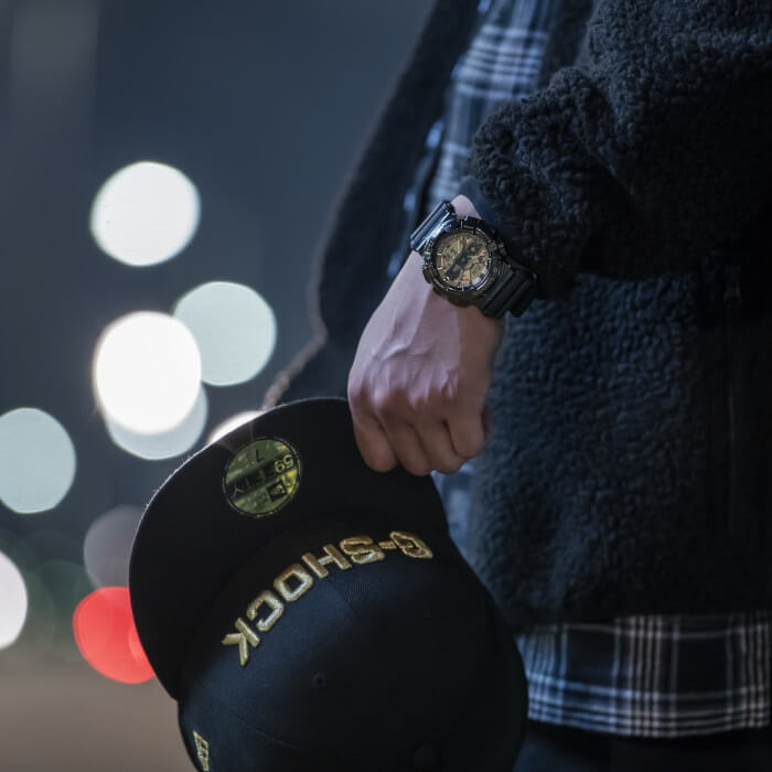 New Era x G-Shock GM-110NE-1A Collaboration for New Era Cap