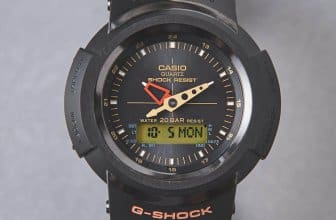 The United Arrows x G-Shock AWM-500 with Black IP