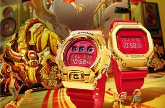 G-Shock GM-5600CX-4PFN and GM-6900CX-4PFN for Chinese New Year 2021 Year of the Ox Zodiac Edition