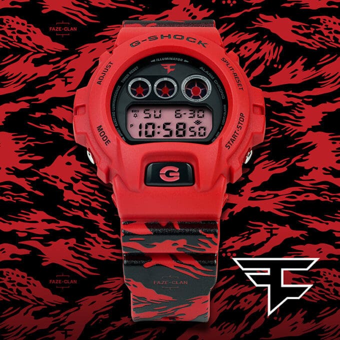 G-Shock DW6900FAZE20-4CR for FaZe Clan 10th Anniversary