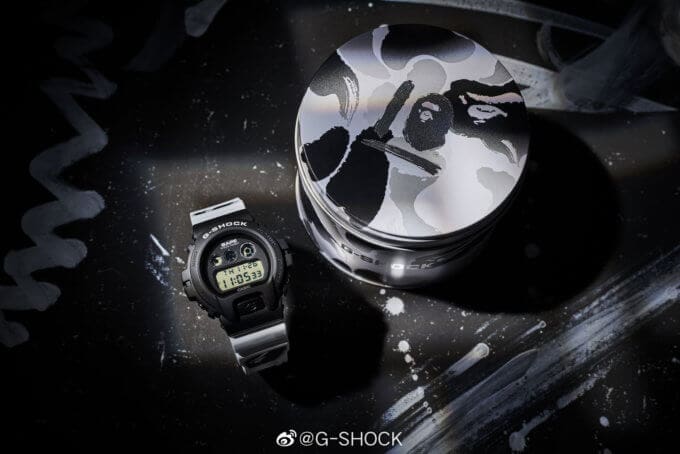 BAPE x G-Shock DW-6900BAPE20-1PFP Box