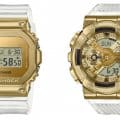 G-Shock Metal Skeleton Gold Series: GM-5600SG-9, GM-6900SG-9, GM-110SG-9A