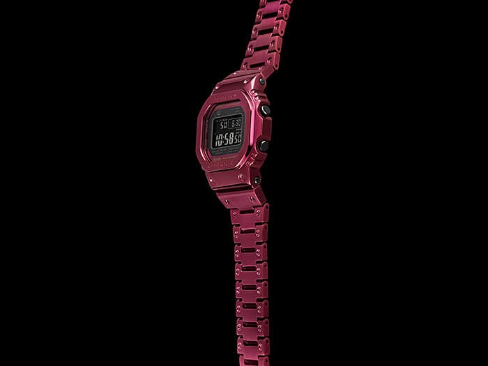 G-Shock GMW-B5000RD-4 Full Metal with Red Ion Plating