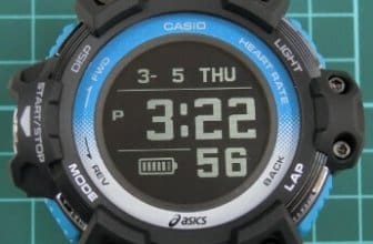 G-Shock GSR-H1000 Prototype Photos of Running Watch with Asics
