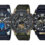 G-STEEL GST-B300XA-1A & GST-B300XB-1A3 with Sapphire Crystal and Carbon Bezel, Black and Gold GST-B300B-1A