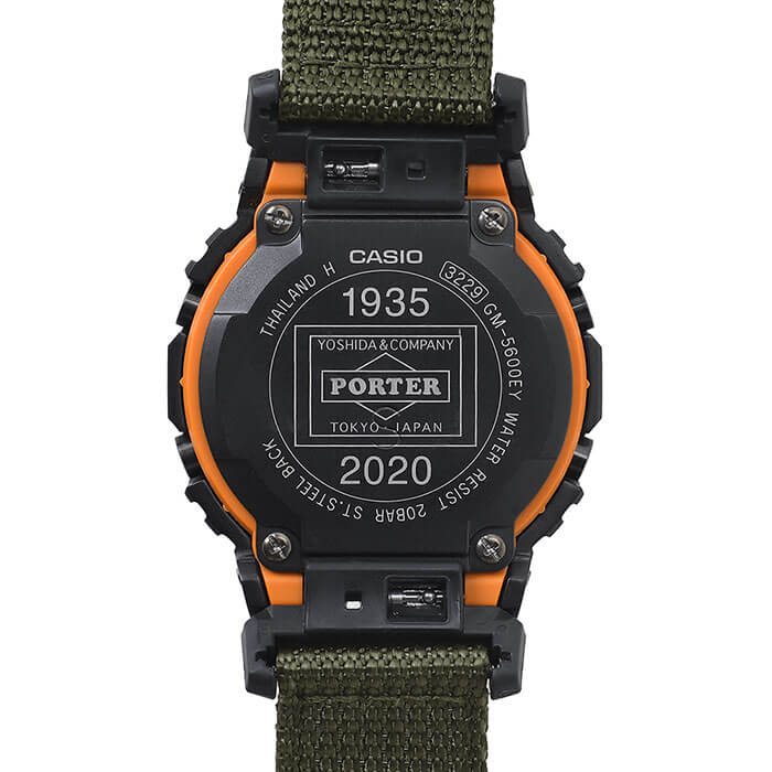 Porter x G-Shock GM-5600EY-1 Collaboration for 85th Anniversary