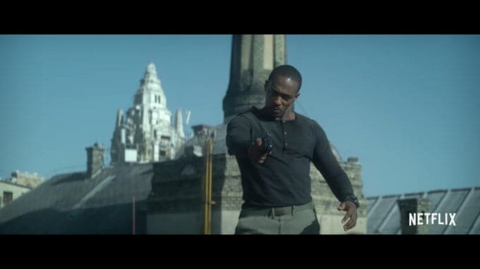 Anthony Mackie wears G-Shock Mudmaster GWG-1000 in Outside the Wire