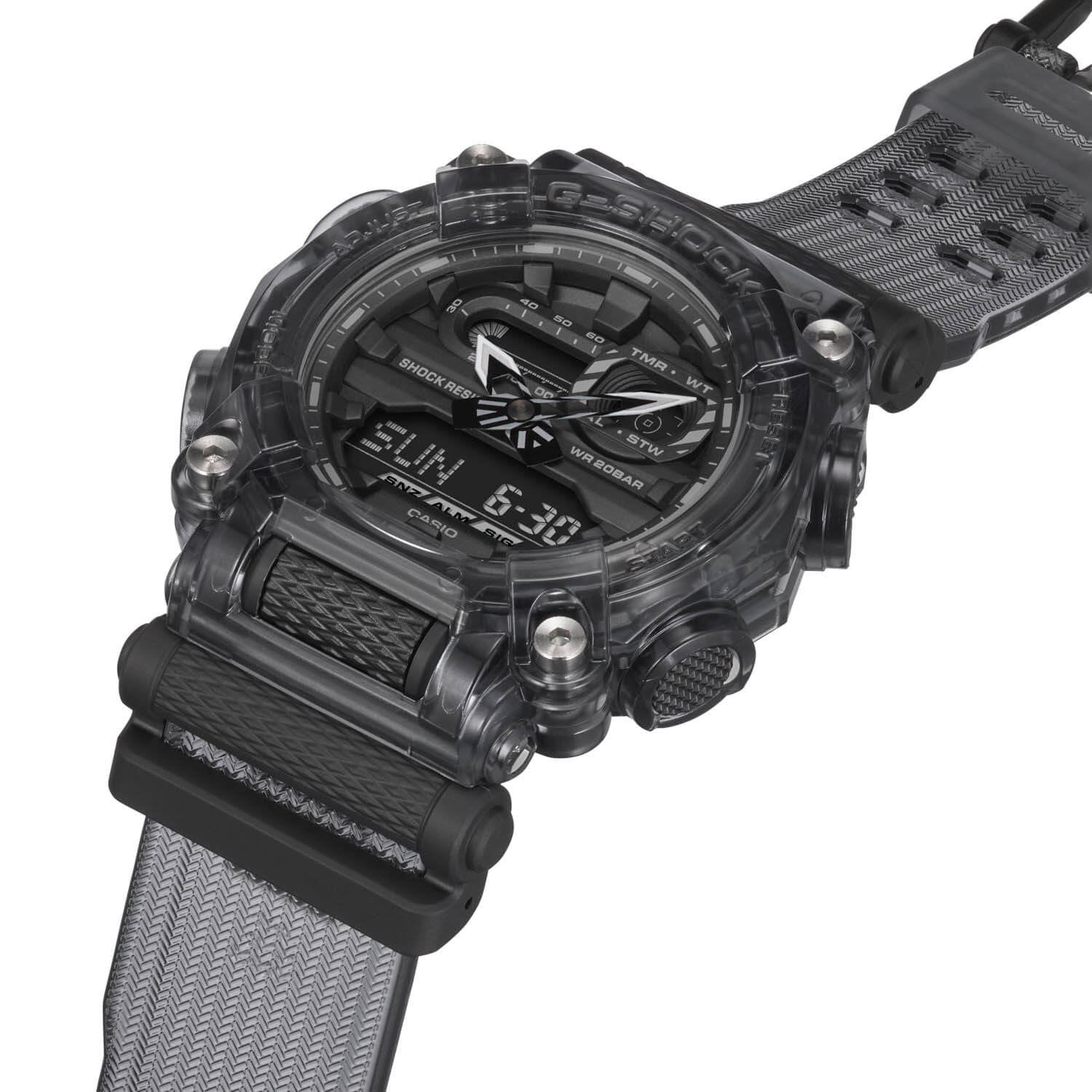 Casio G-Shock Reloj Skeleton Series GA-2100SKE-7AJF Hombre Transparente,  Moderno