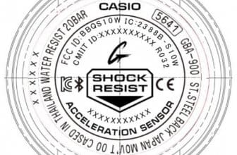 G-Shock G-SQUAD GBA-900 Case Back
