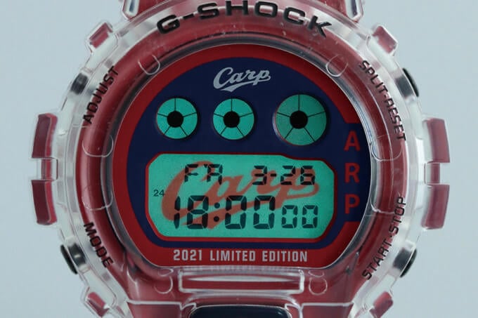 Hiroshima Toyo Carp x G-Shock DW-6900 for 2021