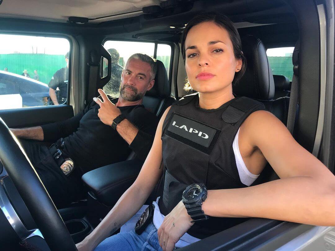 Lina Esco Casio G-Shock GA-100 Wristwatch