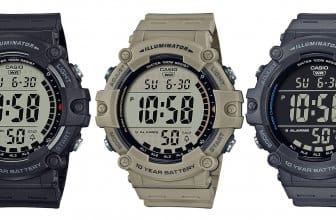 Casio AE-1500WH: Wide Face with10-Year Battery & 100M WR