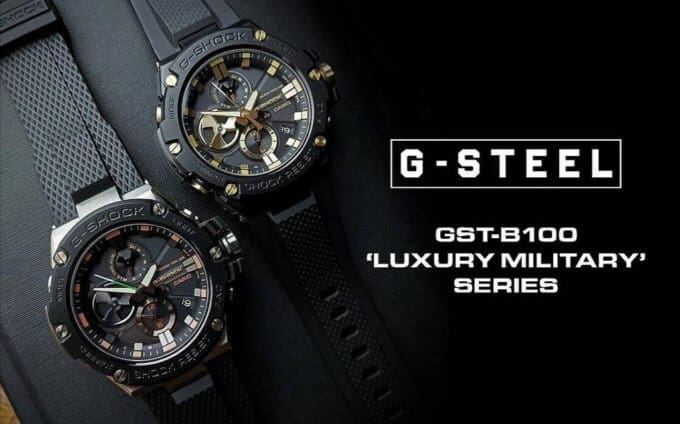 G-SHOCK G-STEEL LUXURY MILITARY SERIES