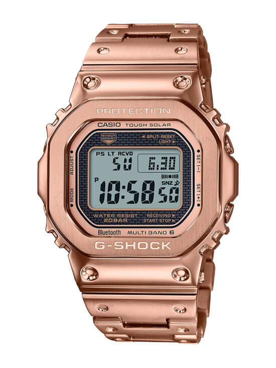 GMW-B5000GD-4 & AWM-500GD-4A: Full Metal Rose Gold IP