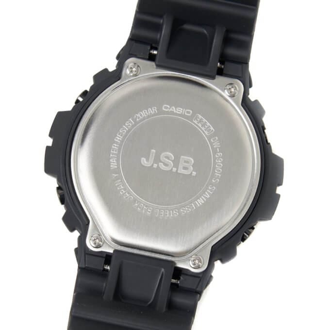 J.S.B. x G-Shock DW-6900 Collaboration for 2021 Case Back