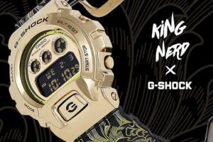 King Nerd x G-Shock GM-6900GKING-9ER watch limited to 300
