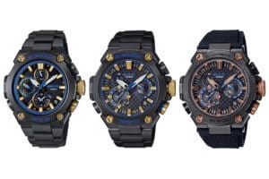 G-Shock MR-G for 2021: MRG-B1000BA-1A, MRG-B2000B-1A, MRG-B2000R-1A