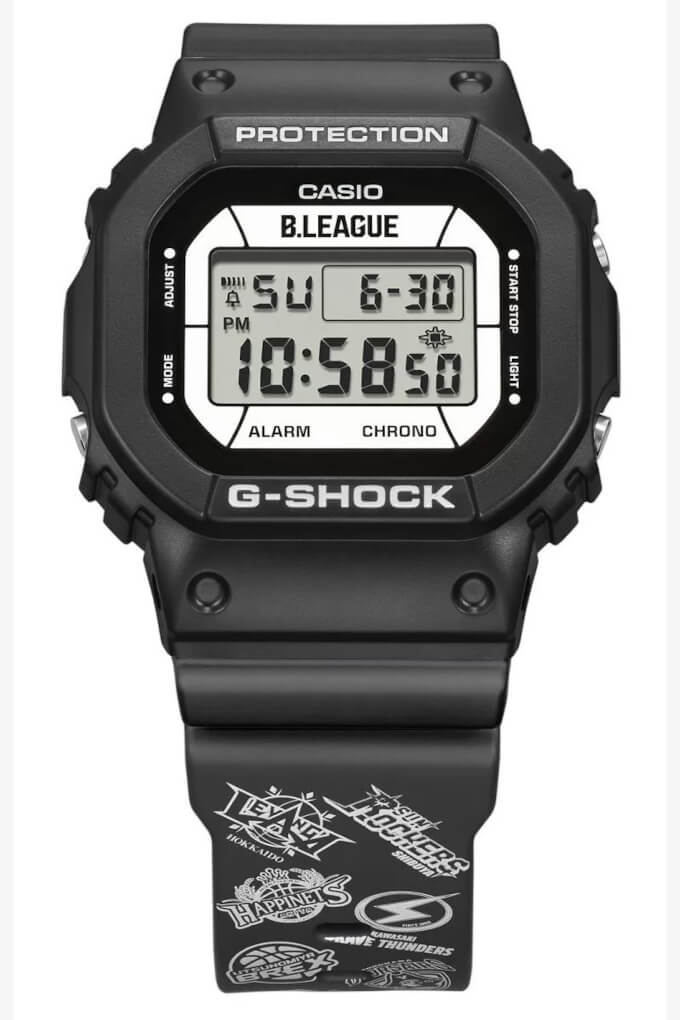 B.League x G-Shock DW-5600 Collaboration for 2021 Watch