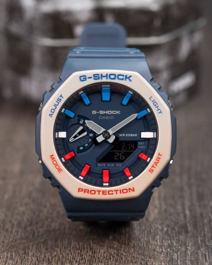 IFLW x The Dial Artist G-Shock Casioak Pepsi