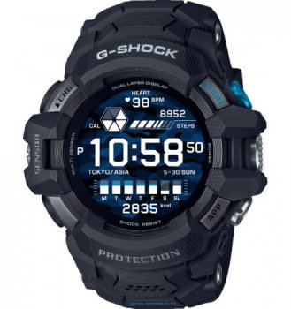 G-Shock GSW-H1000 Smartwatch with Wear OS, 200M WR, Dual-Layer ...