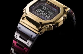 G-Shock GMW-B5000TR TranTixxii Titanium Display Angle Display