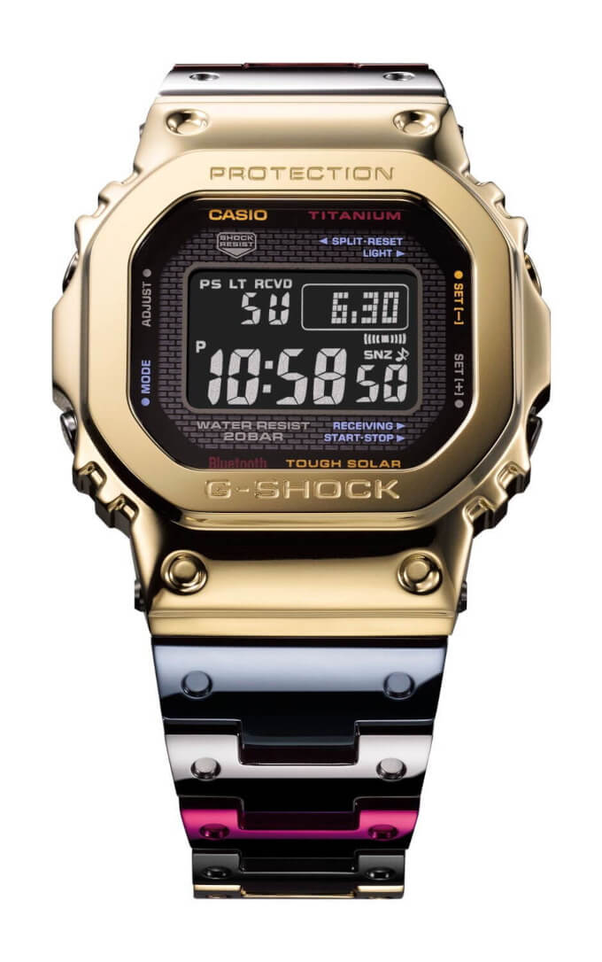 G-Shock GMW-B5000TR TranTixxii Titanium Display