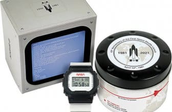 NASA x G-Shock DW5600NASA21-1 Box and Case