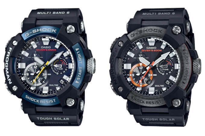 G-Shock Frogman GWF-A1000C-1A & GWF-A1000XC-1A with Composite Band