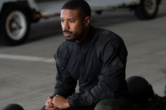 Michael B. Jordan wears G-Shock wristwatch in "Without Remorse"