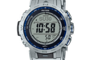 Pro Trek PRW-31YT-7JF “K2 Blue” with Titanium Band and Sapphire Crystal