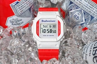Budweiser x G-Shock DW5600BUD20 Collaboration Watch